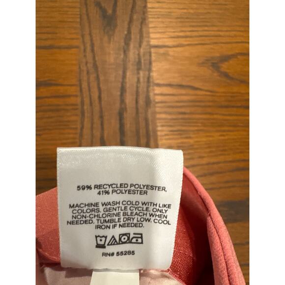 Express Super High Rise Flare Trouser Pink Women's Size 2R - Picture 10 of 11